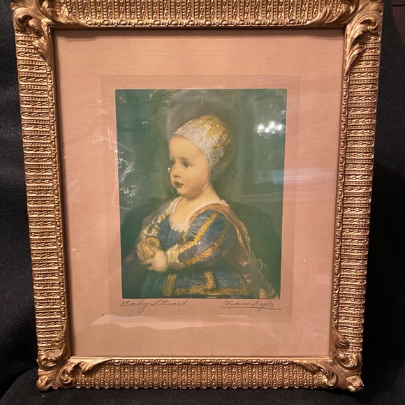 Antique Picture,Baby Stuart - Picture 9 of 14